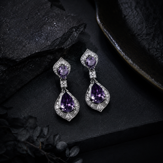 Crown Coil Earrings