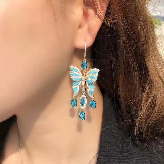 Dangle Butterfly Earring