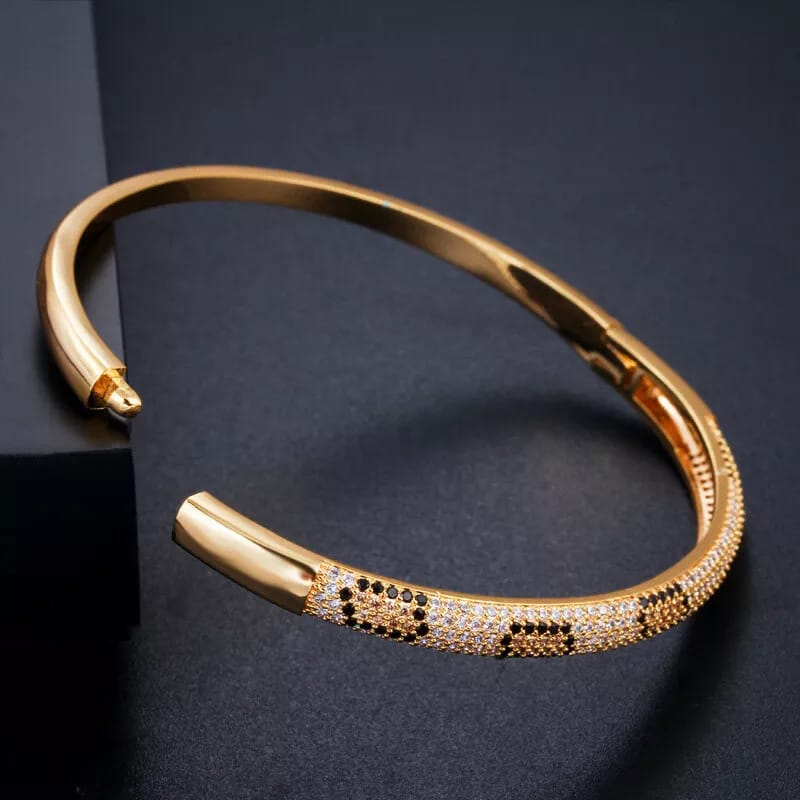 Animal Open-Cuff Bangle
