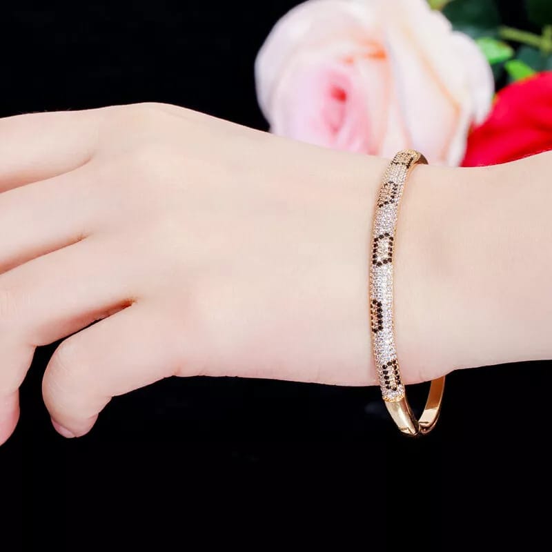 Animal Open-Cuff Bangle