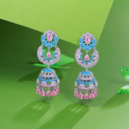 Bell Long Dangle Earrings