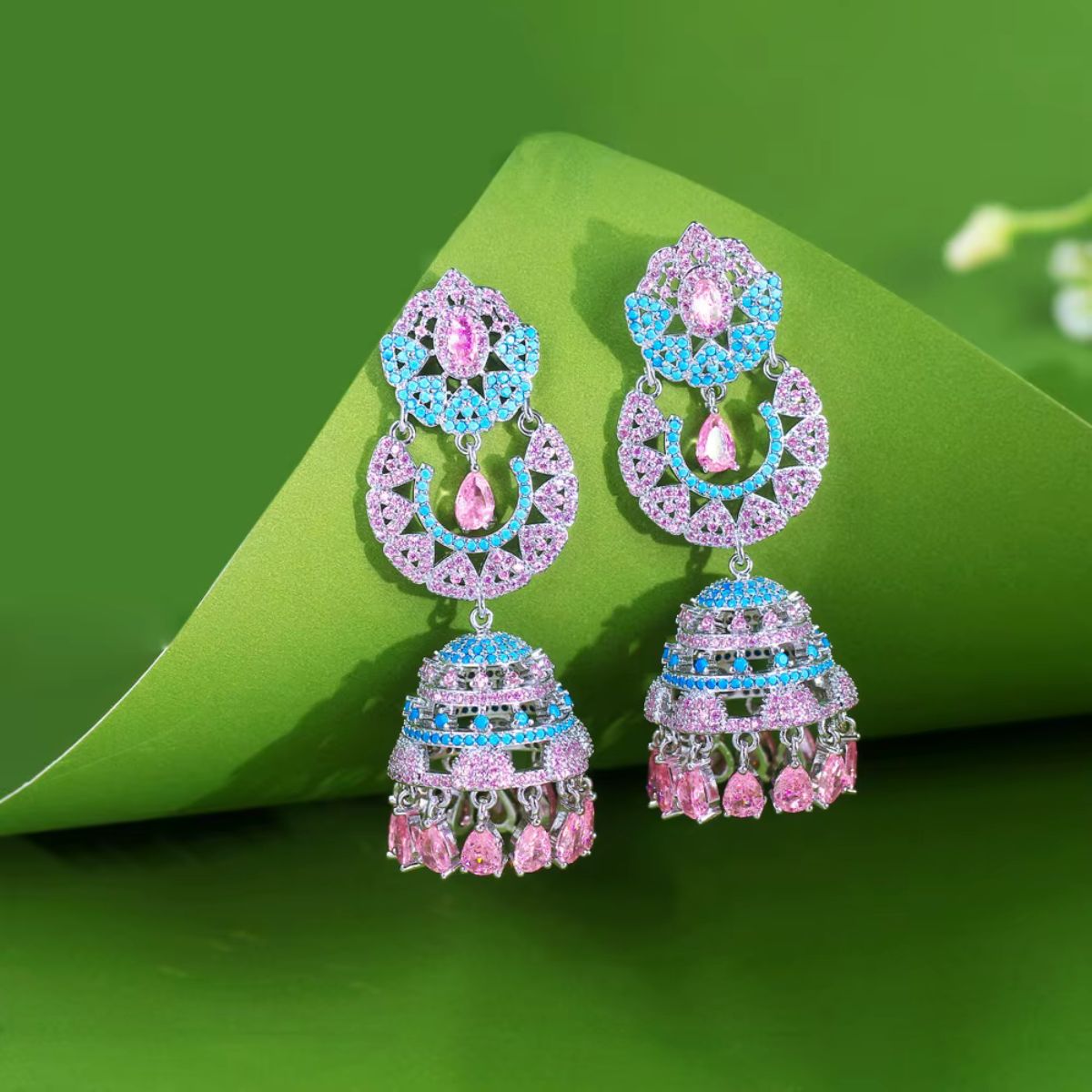 Bell Long Dangle Earrings