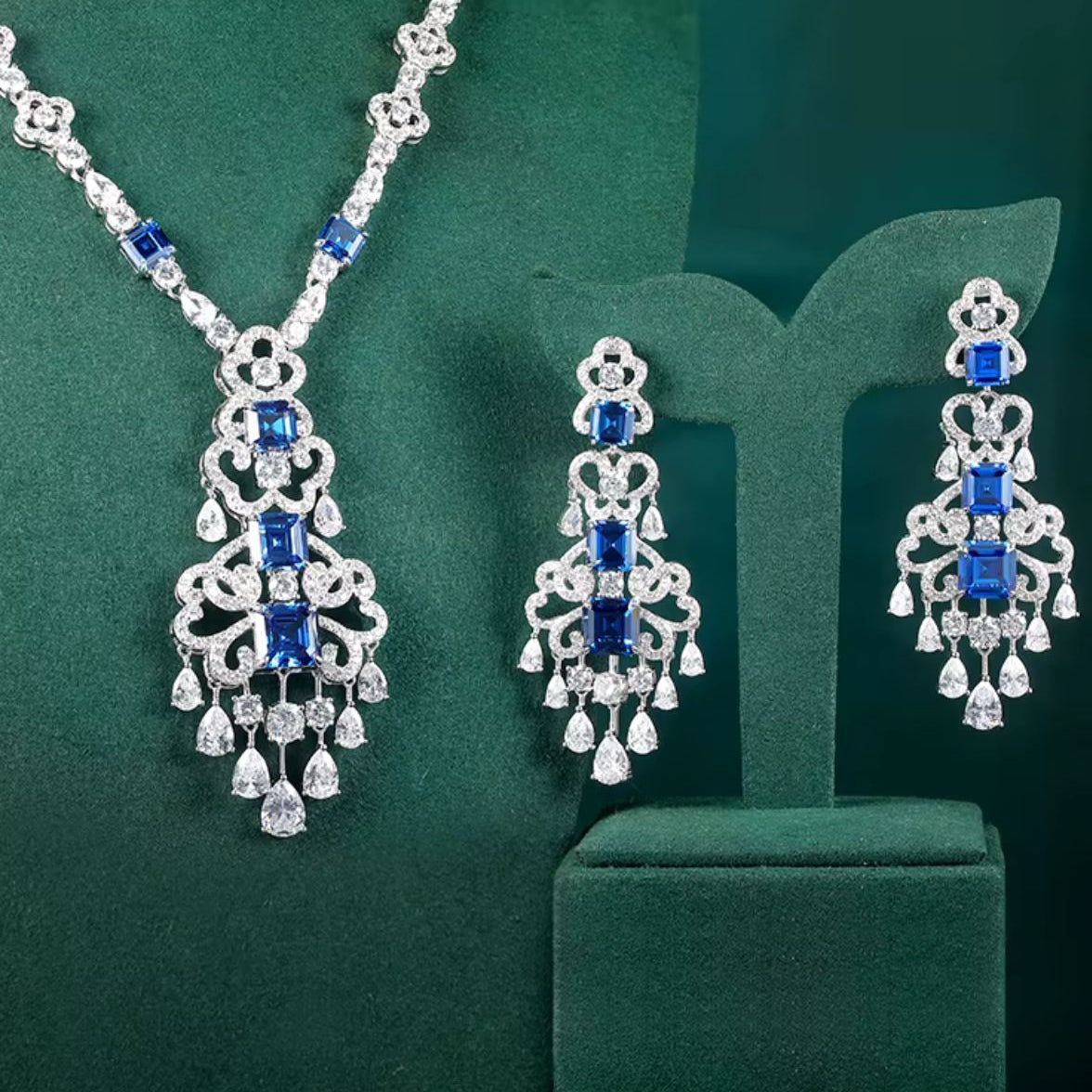 Blue Majesty Earrings