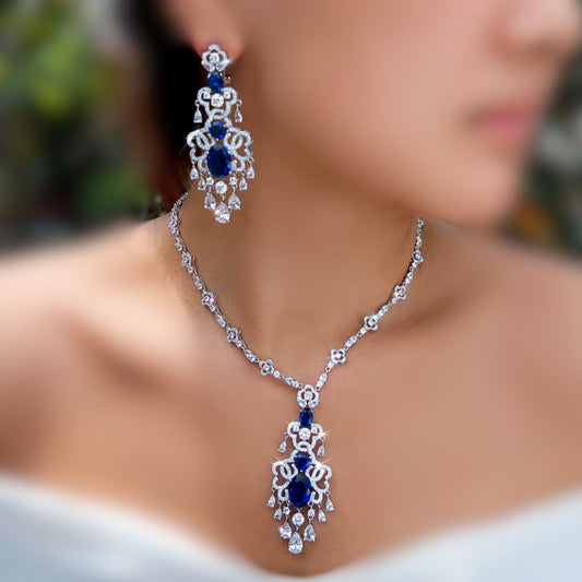Blue Majesty Earrings
