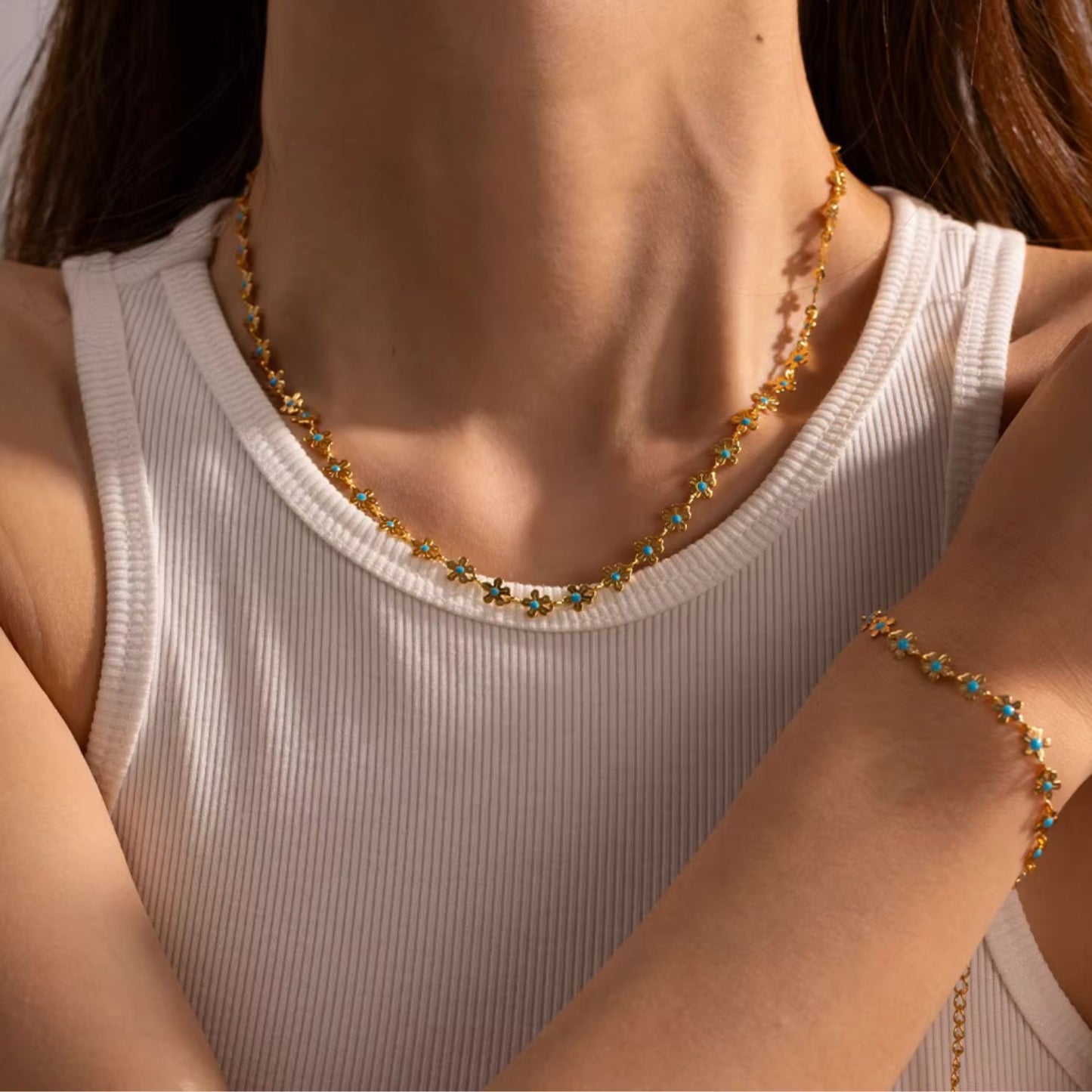 Bluebell Radiance Necklace