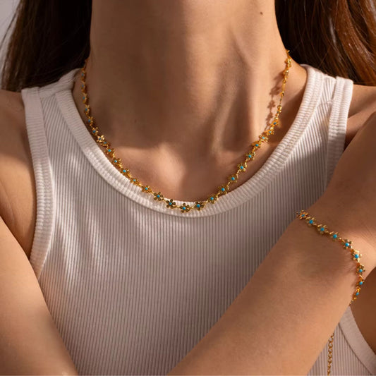 Bluebell Radiance Necklace