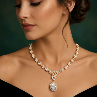 Celestia Teardrop Necklace