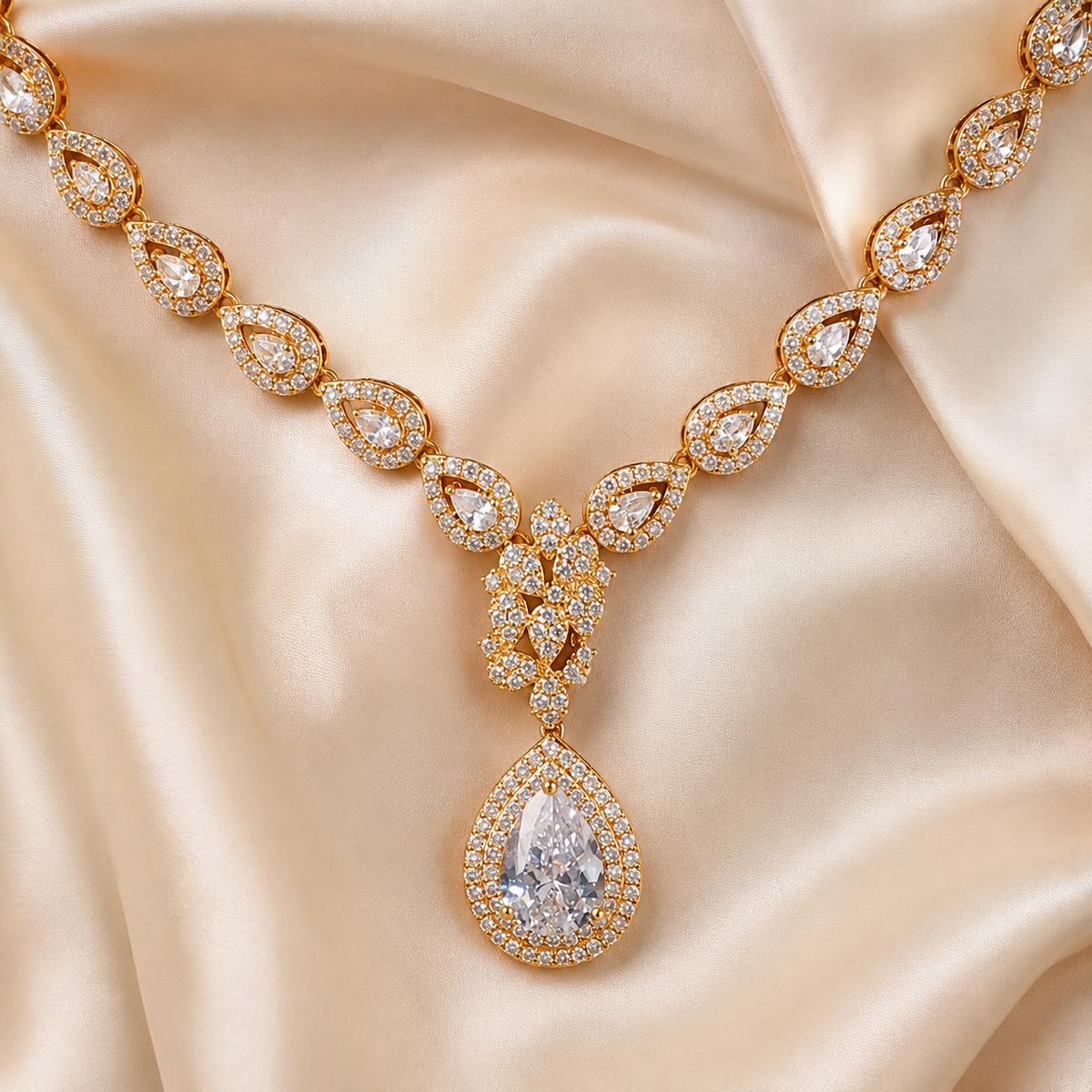 Celestia Teardrop Necklace