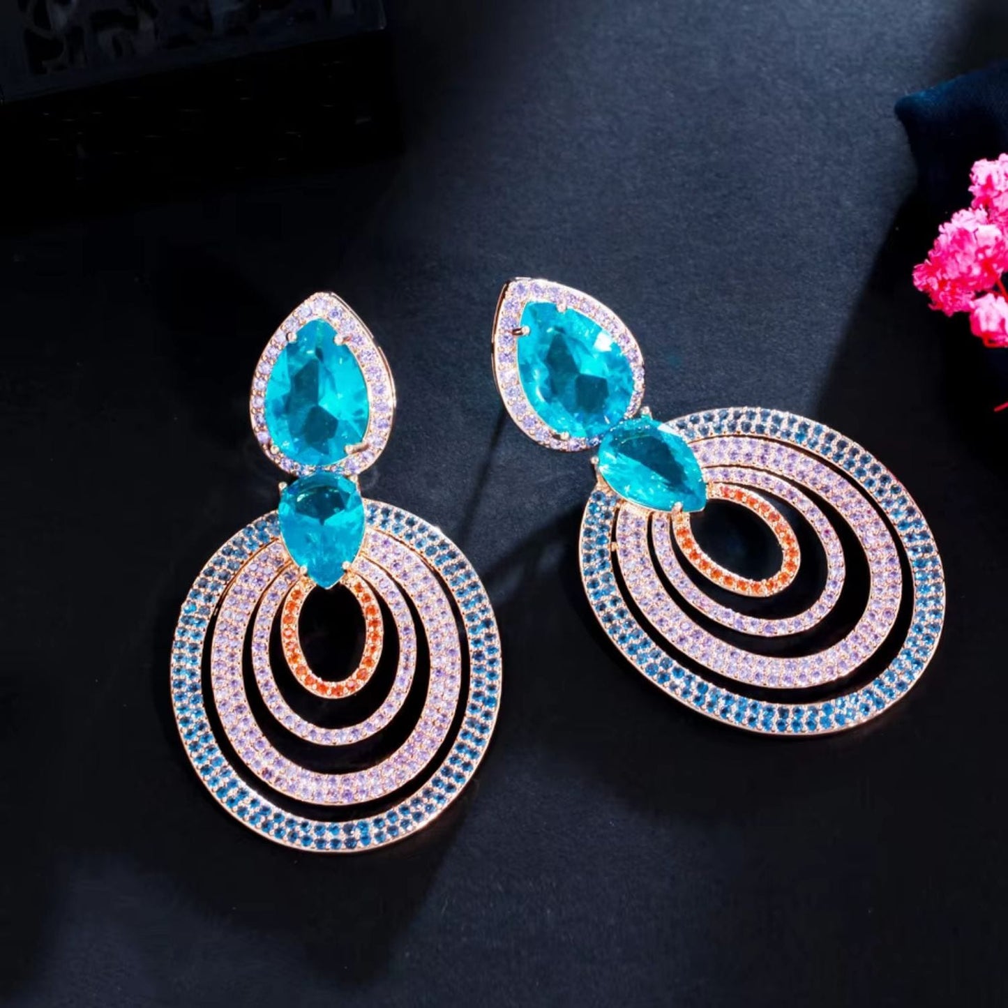 Celestial Ripple Earrings