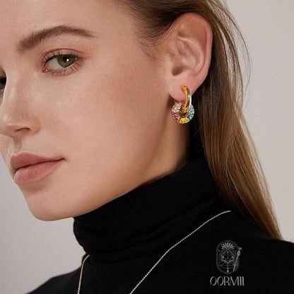 Colorburst Loops Earrings