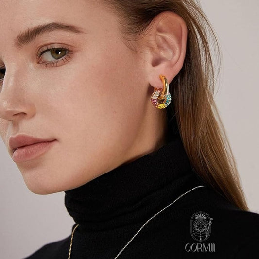 Colorburst Loops Earrings