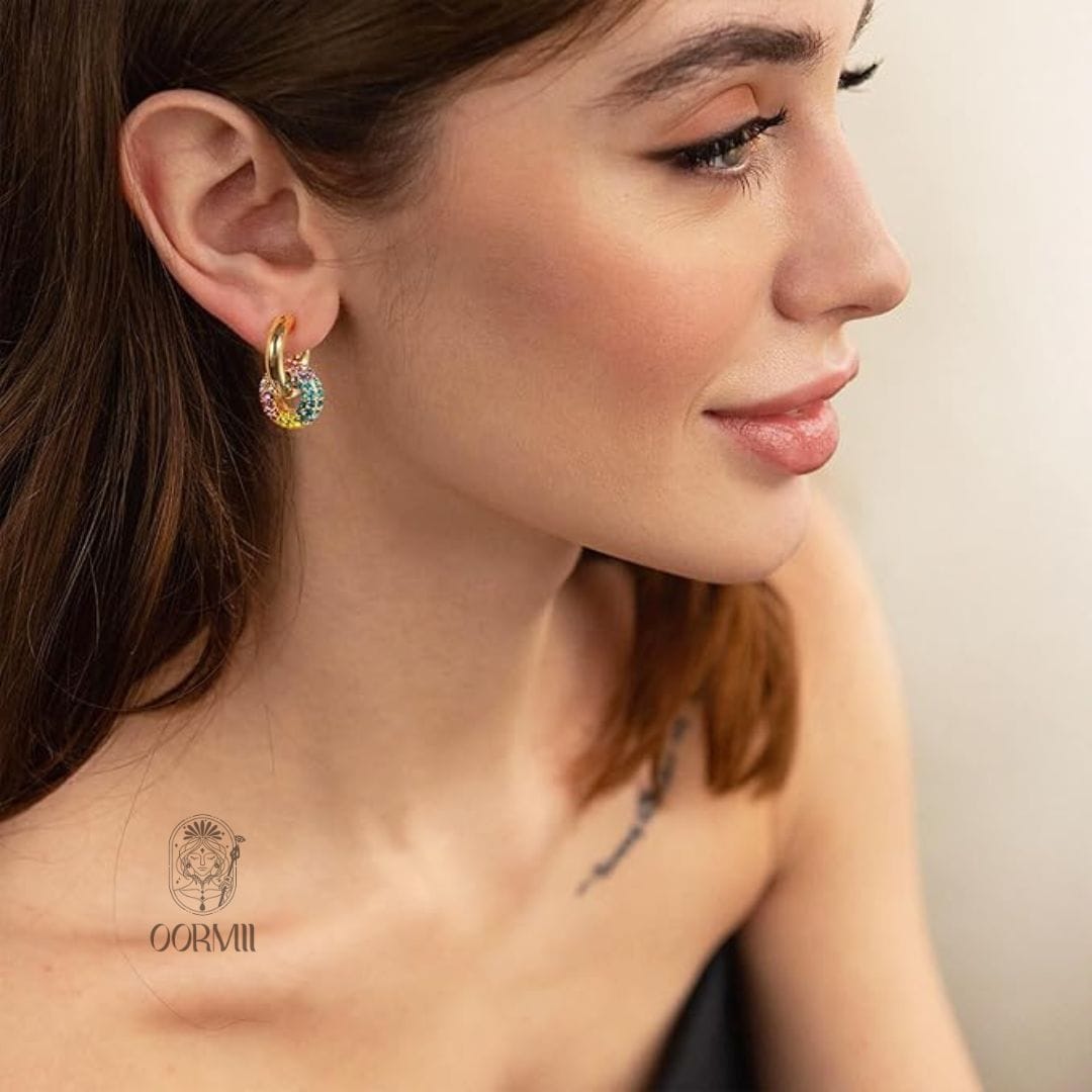 Colorburst Loops Earrings