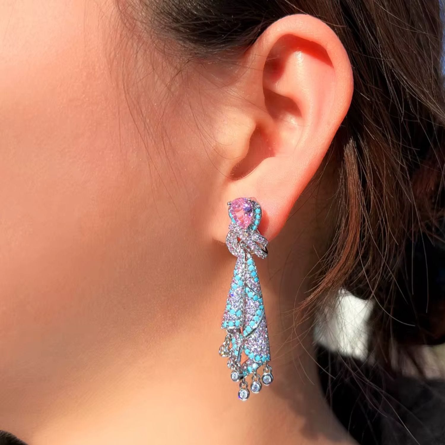 Cotton Candy Earrings