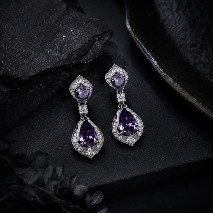 Crown Coil Earrings