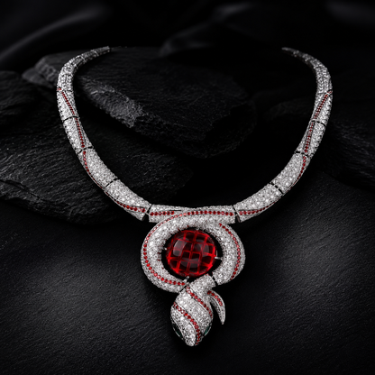Crown Coil Necklace