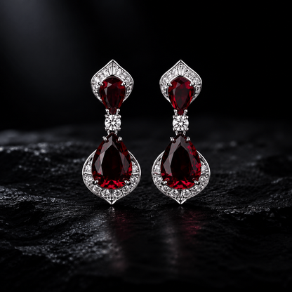 Crown Coil Earrings