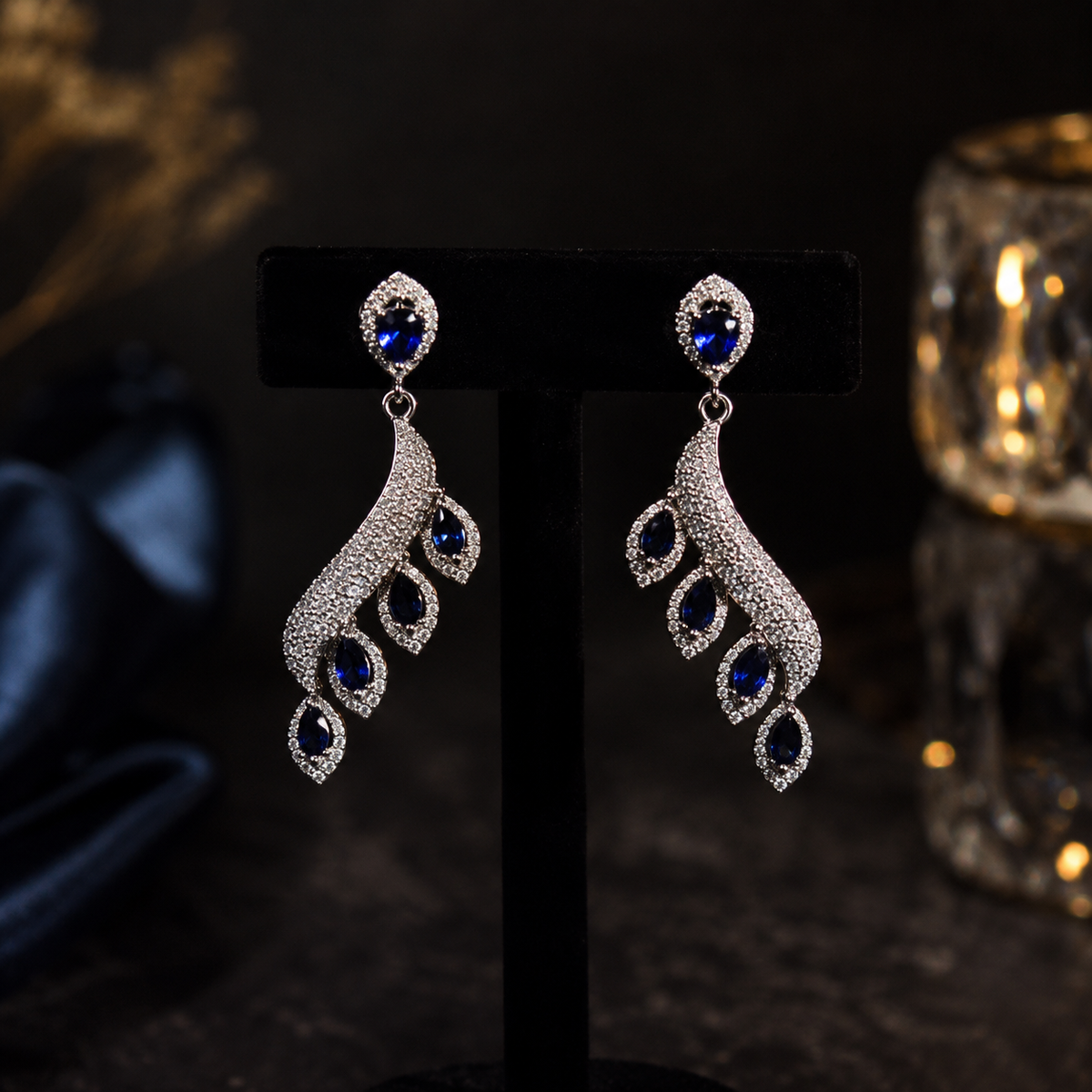 Crown Garden Earrings