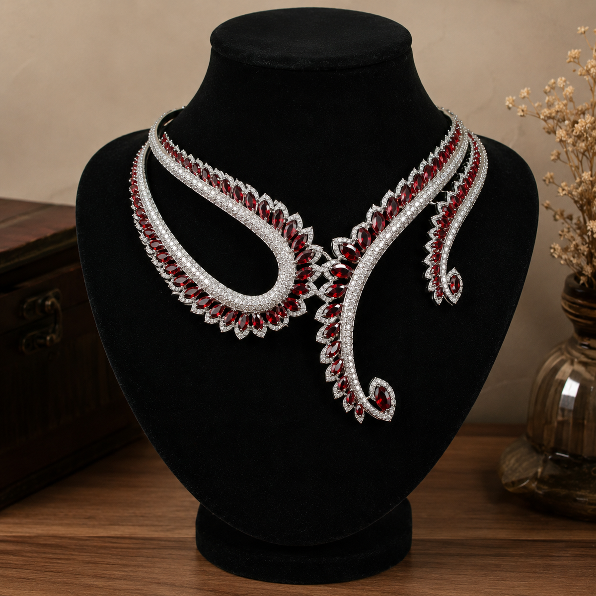 Crown Garden Necklace