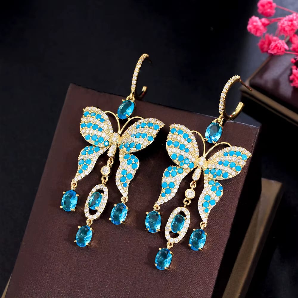 Dangle Butterfly Earring