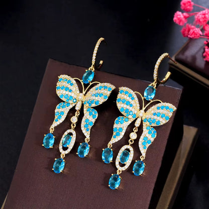 Dangle Butterfly Earring
