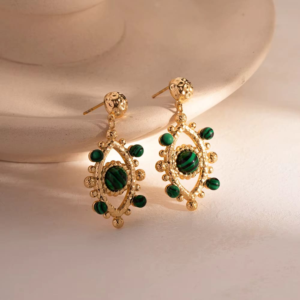 Evil's Eye Dangle Earrings