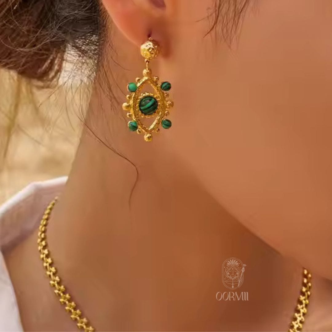 Evil's Eye Dangle Earrings