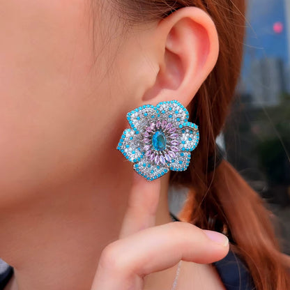 Floral Stud Earrings