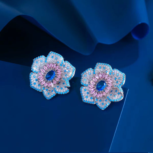 Floral Stud Earrings