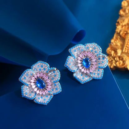 Floral Stud Earrings