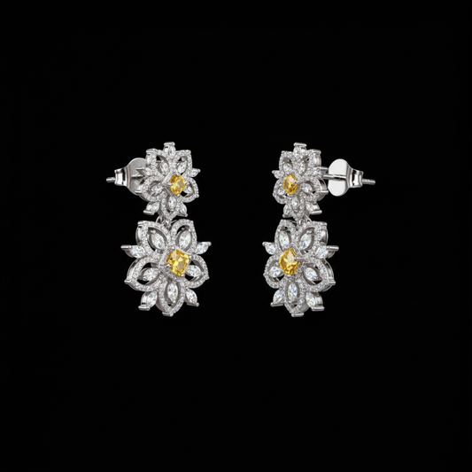 Flower Loop earrings