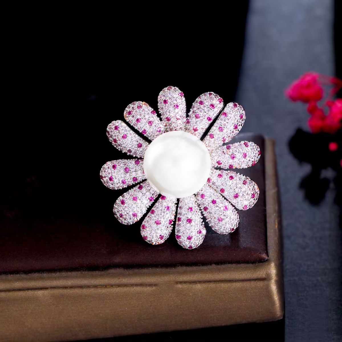 Flower Pearl Ring