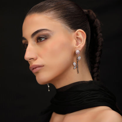 Flower Leaf Earrings