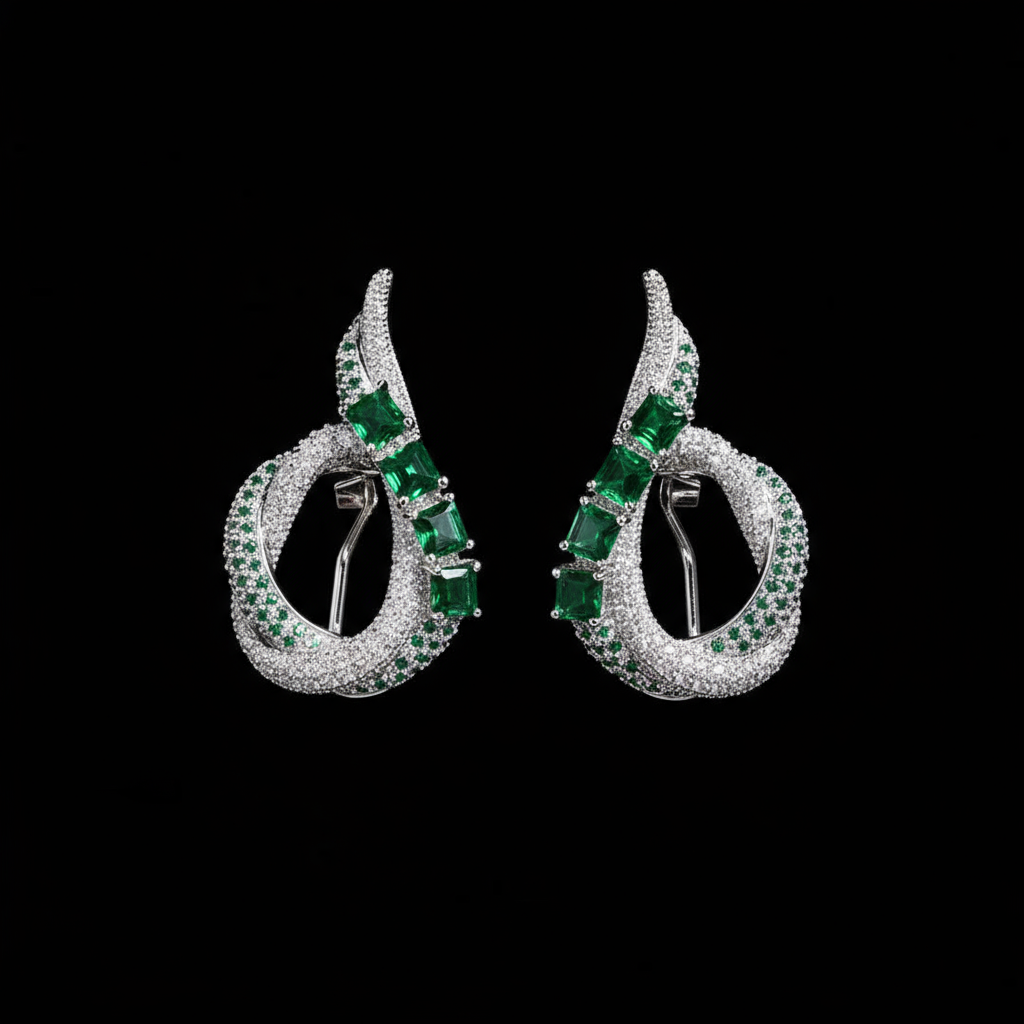 Forest Serpent Earrings 