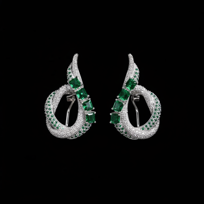 Forest Serpent Earrings 