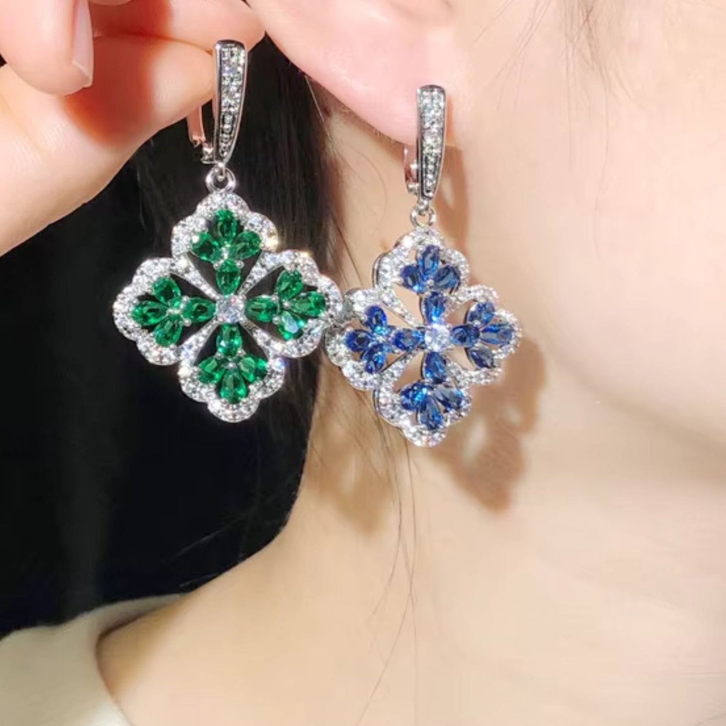 Frozen Bloom Earrings