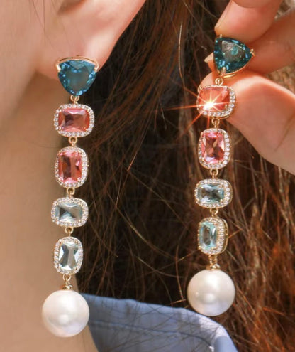 Vellora Pearl Drop Earrings