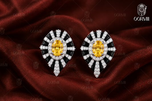 Aurelia Noir Earring