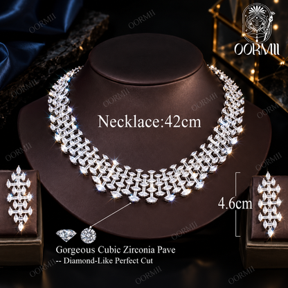 Sparkling Silver Earrings
