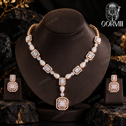 Square Pendant Necklace