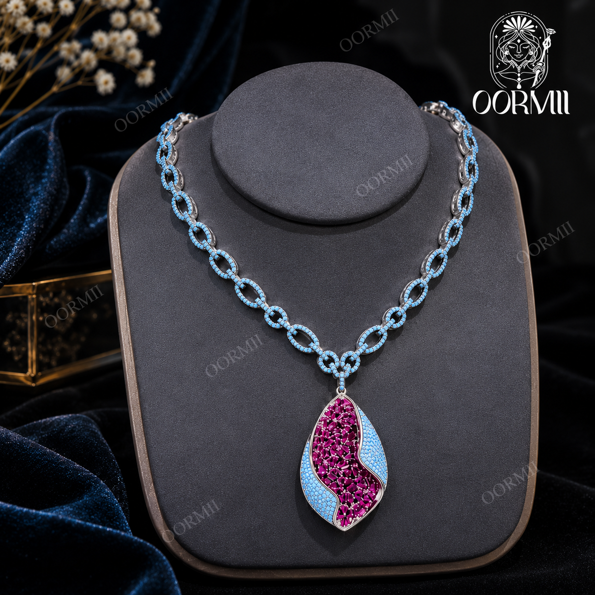 Azure Drift Necklace