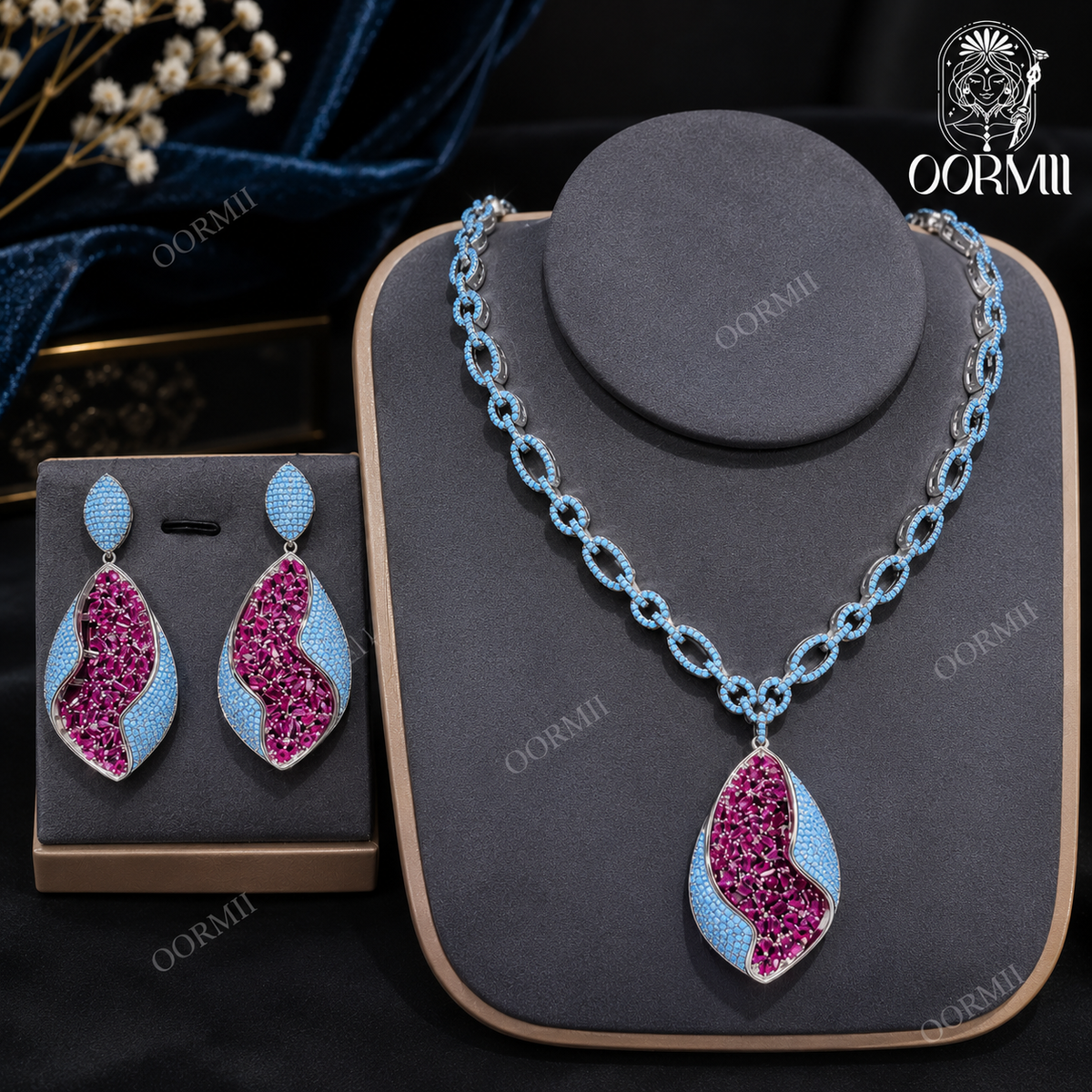 Azure Drift Necklace