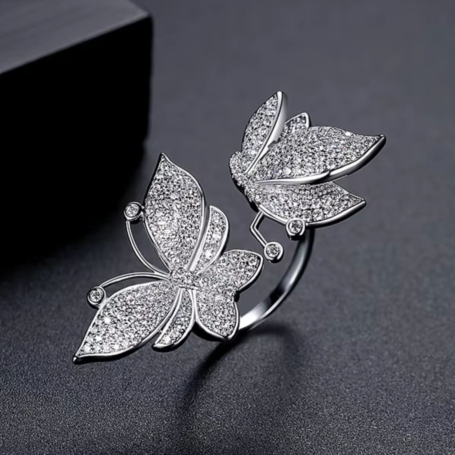 Open Butterfly Ring