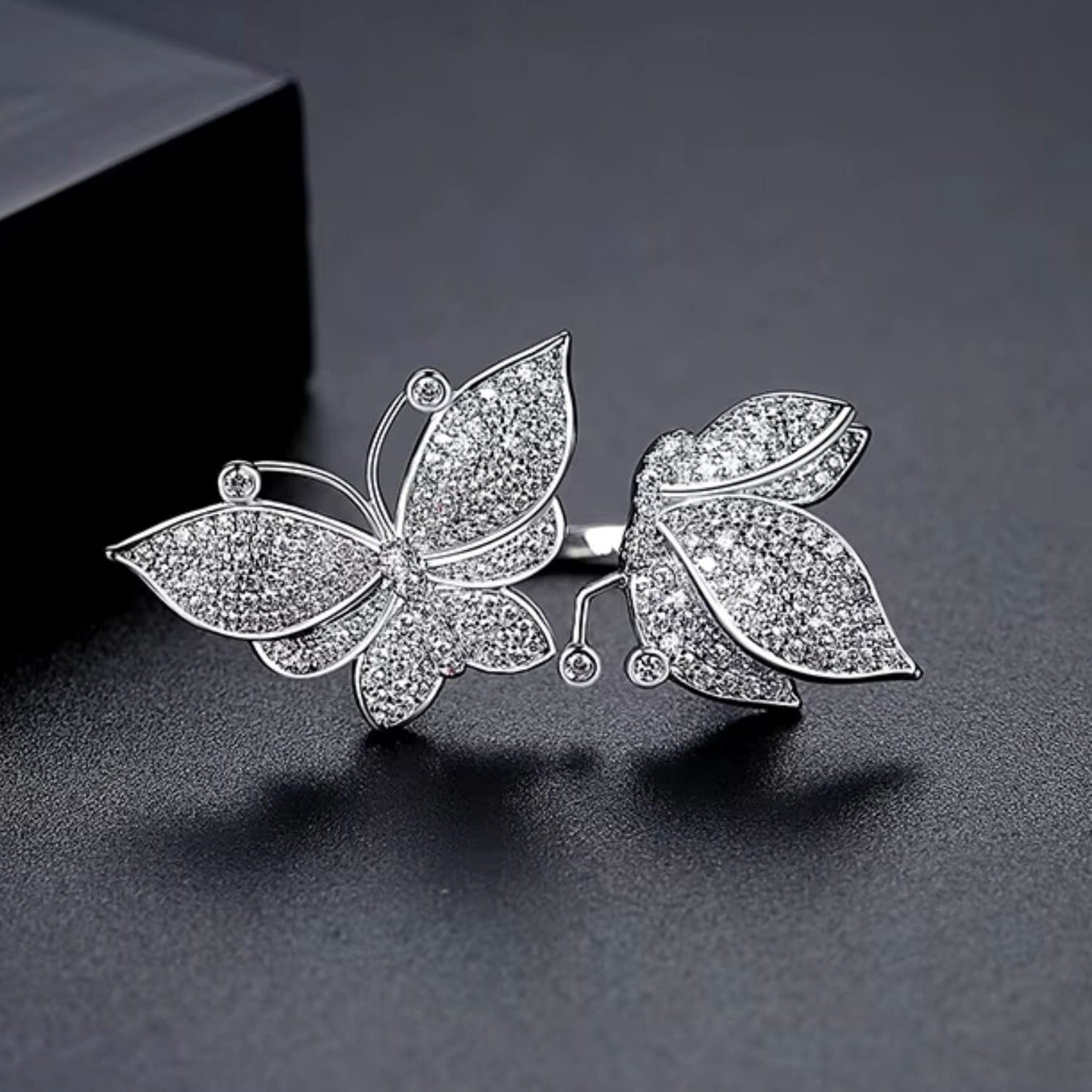 Open Butterfly Ring