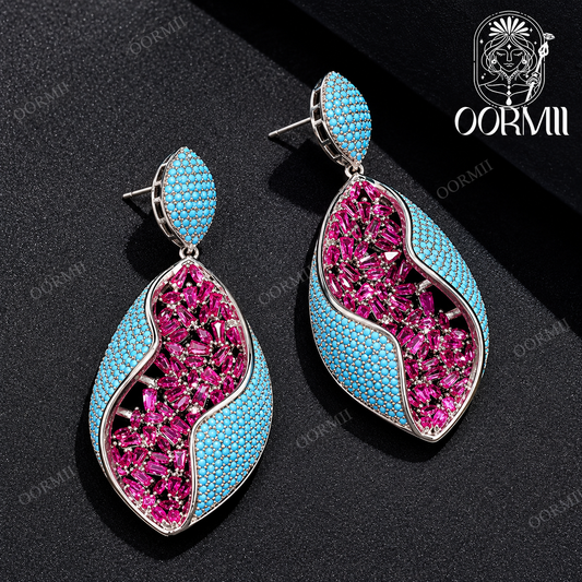 Azure Drift Earrings