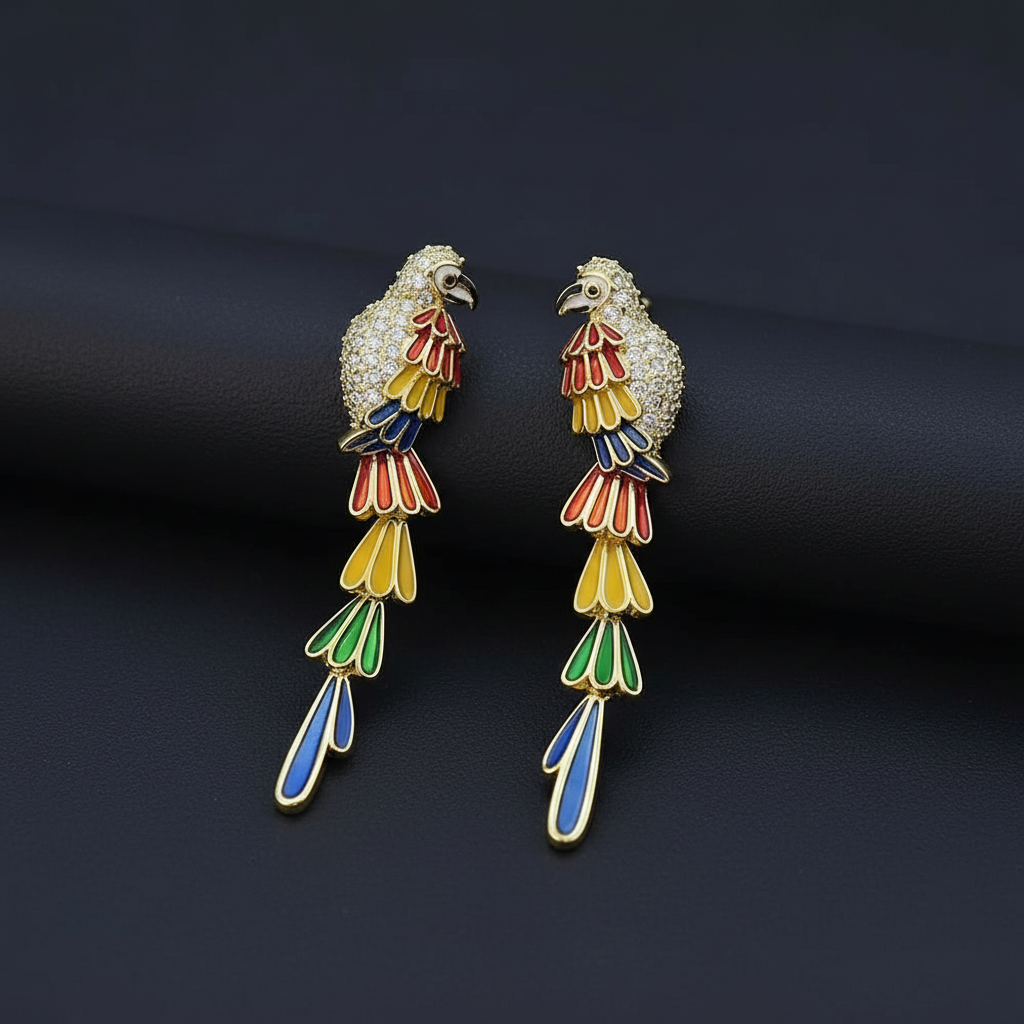 Parrot Pop Earrings