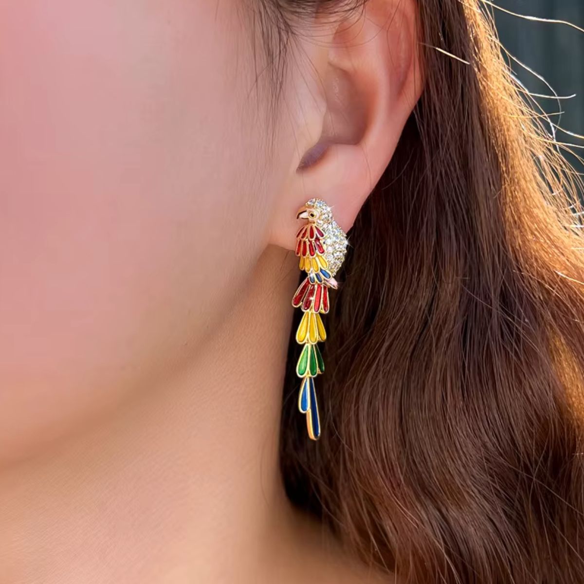 Parrot Pop Earrings