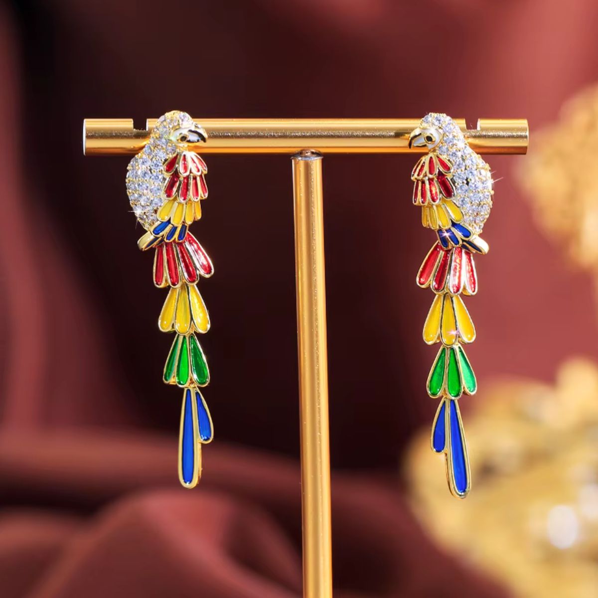 Parrot Pop Earrings