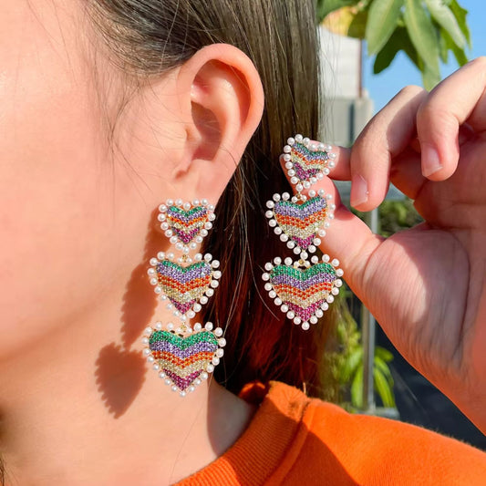 Pink Nova Earrings
