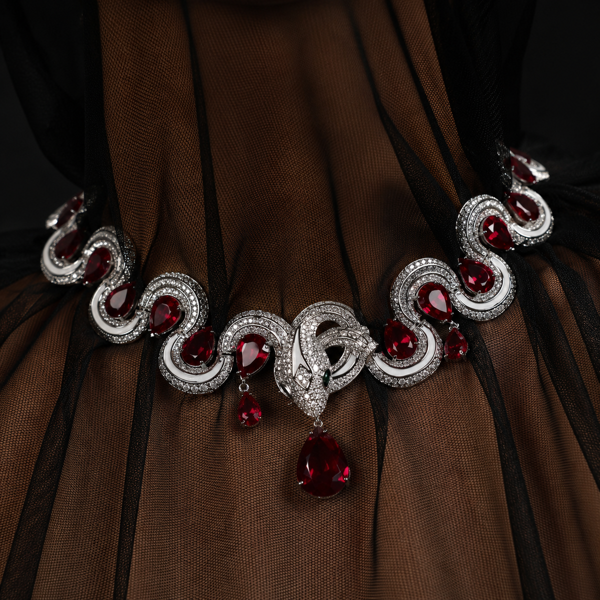 Queen's Coil Necklace
