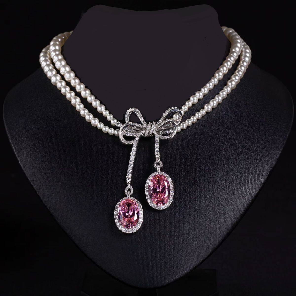 Rosabelle Bow Necklace